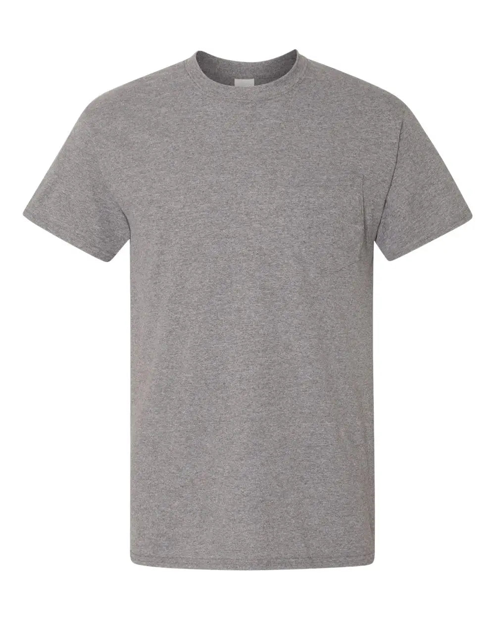 Gildan 8300 Dryblend® Pocket T-shirt - Graphite Heather - Dark Gray / s