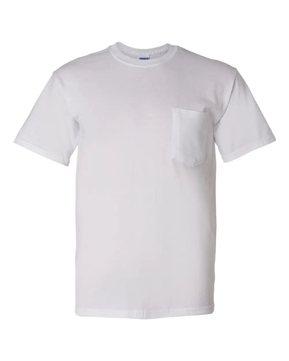 Gildan 8300 Dryblend® Pocket T-shirt - White
