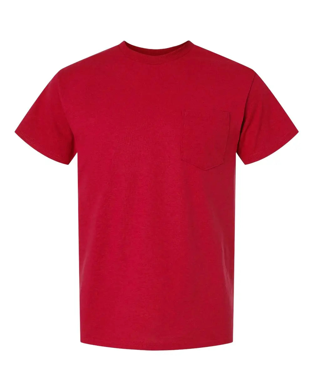 Gildan 8300 Dryblendâ Pocket T-shirt - Red