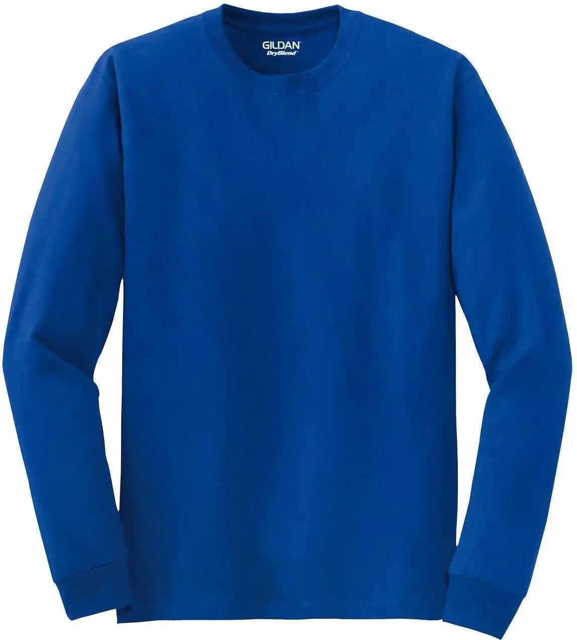 Gildan 8400 Dryblend 50 Cotton/50 Poly Long Sleeve t Shirt Royal