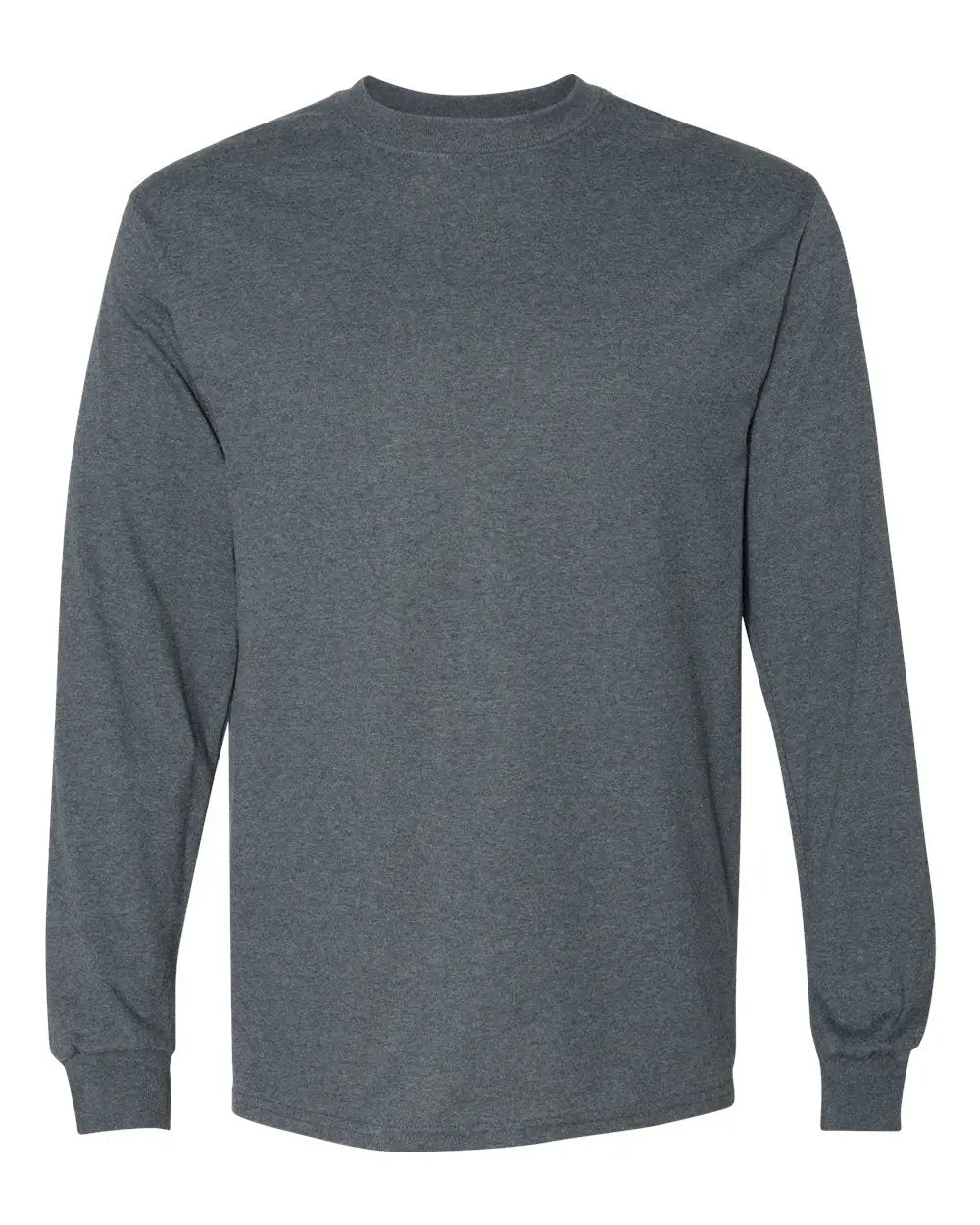 Gildan 8400 Dryblend® 50/50 Long Sleeve T-shirt - Dark Heather - Gray / s