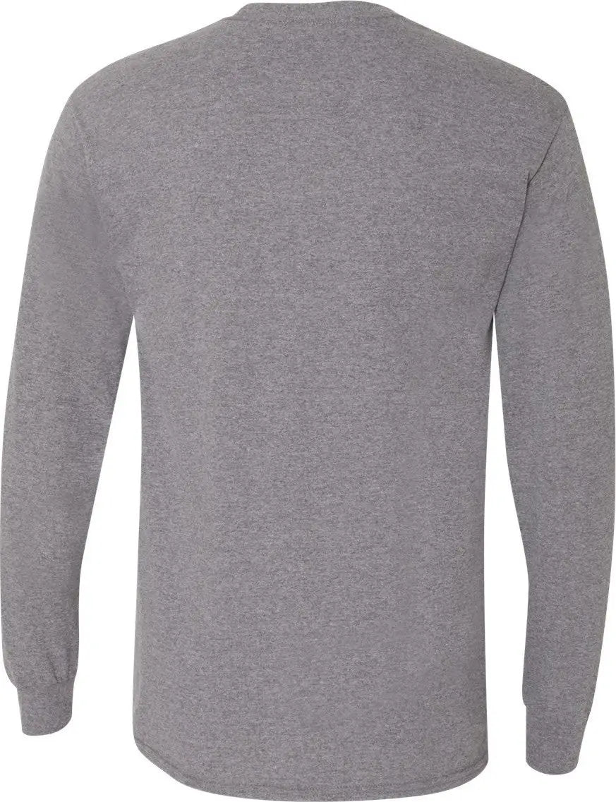 Gildan 8400 Dryblend® 50/50 Long Sleeve T-shirt - Graphite Heather