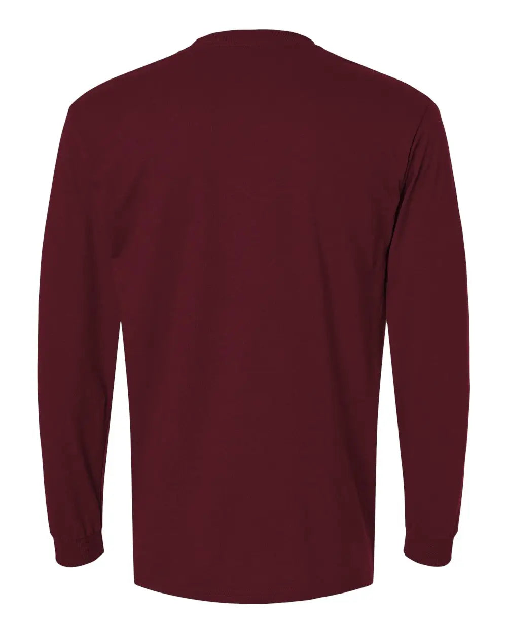 Gildan 8400 Dryblend® 50/50 Long Sleeve T-shirt - Maroon