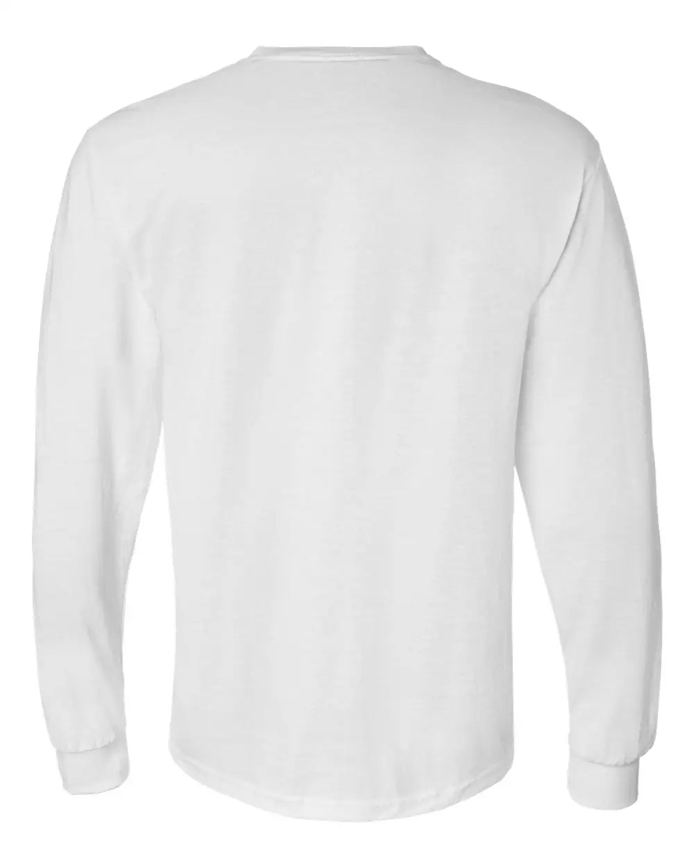 Gildan 8400 Dryblend® 50/50 Long Sleeve T-shirt - White