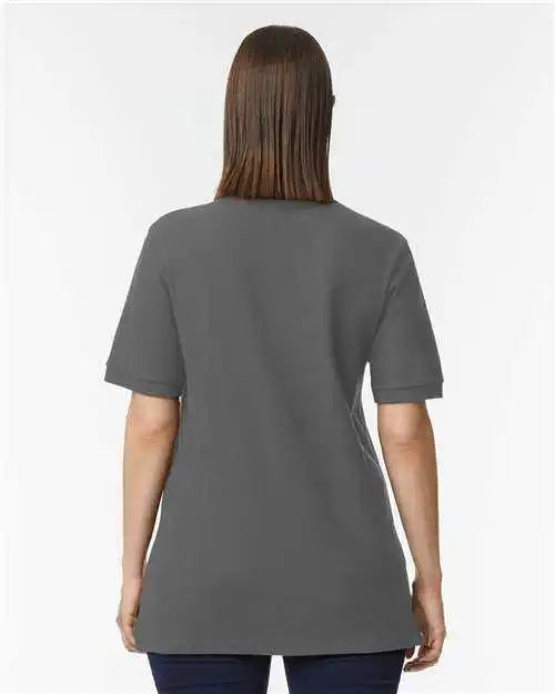 Gildan 85800 Hammer Pique Polo Charcoal