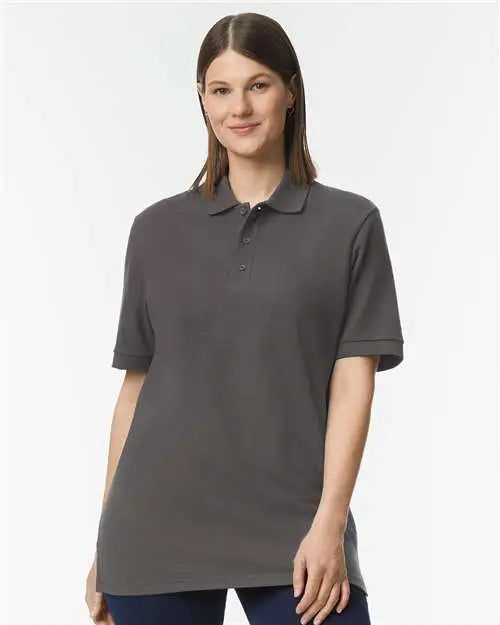 Gildan 85800 Hammer™ Pique Polo - Charcoal