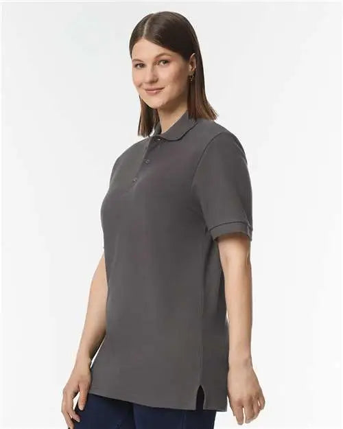 Gildan 85800 Hammer™ Pique Polo - Charcoal