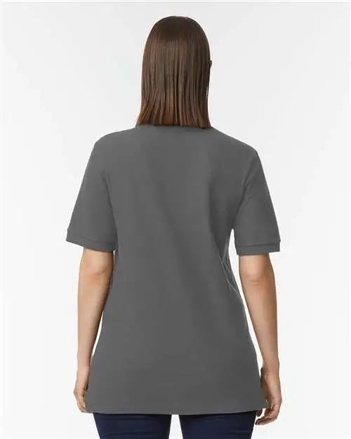 Gildan 85800 Hammer™ Pique Polo - Charcoal