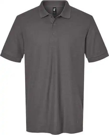 Gildan 85800 Hammer Pique Polo Charcoal