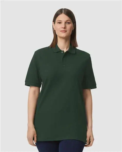 Gildan 85800 Hammer™ Pique Polo - Forest Green