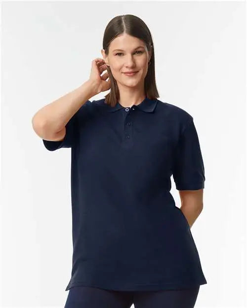 Gildan 85800 Hammer™ Pique Polo - Navy