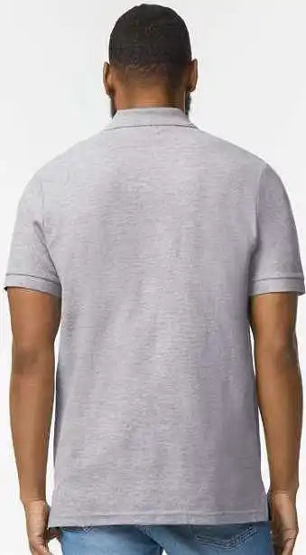 Gildan 85800 Hammer Pique Polo Sport Gray