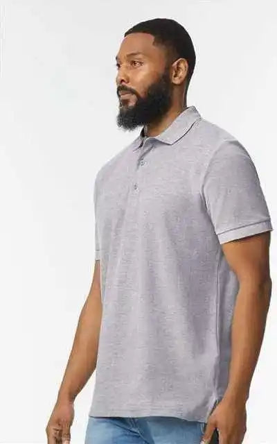 Gildan 85800 Hammer Pique Polo Sport Gray