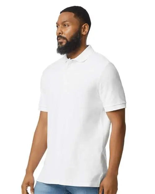 Gildan 85800 Hammer™ Pique Polo - White