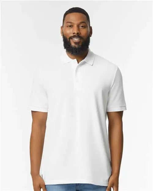 Gildan 85800 Hammer™ Pique Polo - White