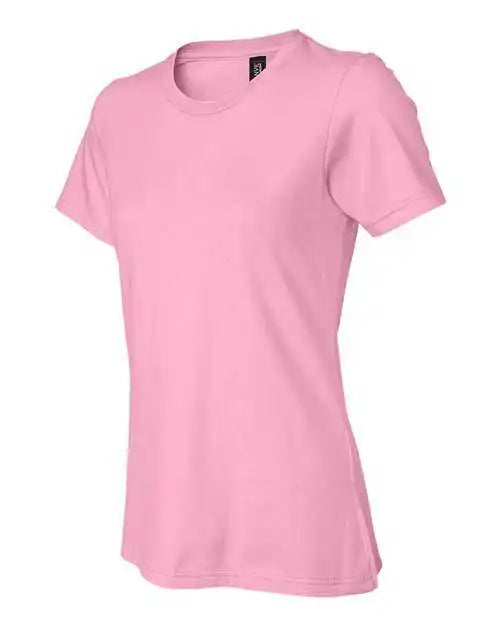 Gildan 880 Softstyle Womens Lightweight T-shirt - Charity Pink