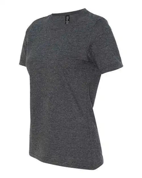 Gildan 880 Softstyle Womens Lightweight T-shirt - Heather Dark Grey