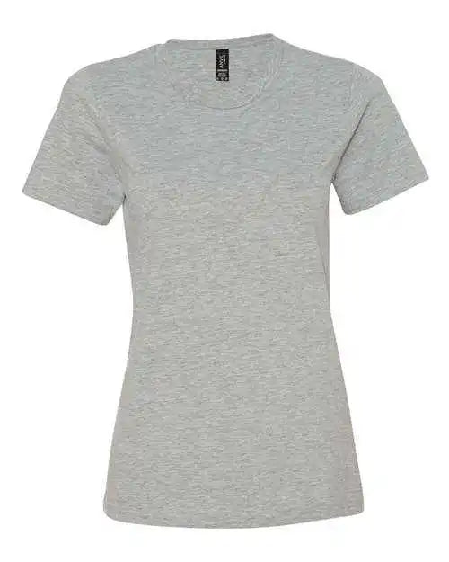 Gildan 880 Softstyle Womens Lightweight t Shirt Heather Grey