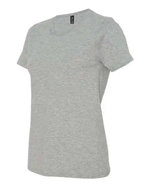 Gildan 880 Softstyle Womens Lightweight t Shirt Heather Grey