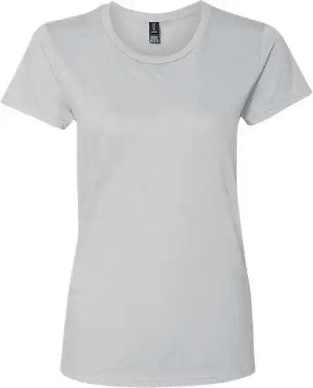 Gildan 880 Softstyle Womens Lightweight T-shirt - Silver - Gray / Ladies 3xl