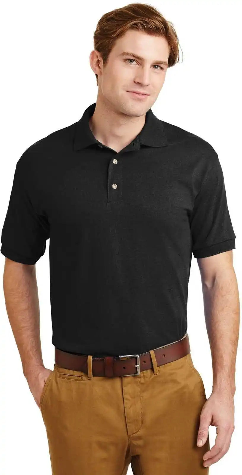 Gildan 8800 Dryblend 6 Ounce Jersey Knit Sport Shirt Black