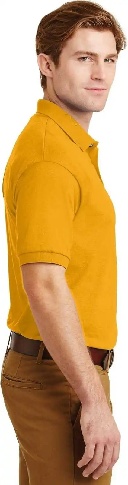 Gildan 8800 Dryblend 6 Ounce Jersey Knit Sport Shirt Gold
