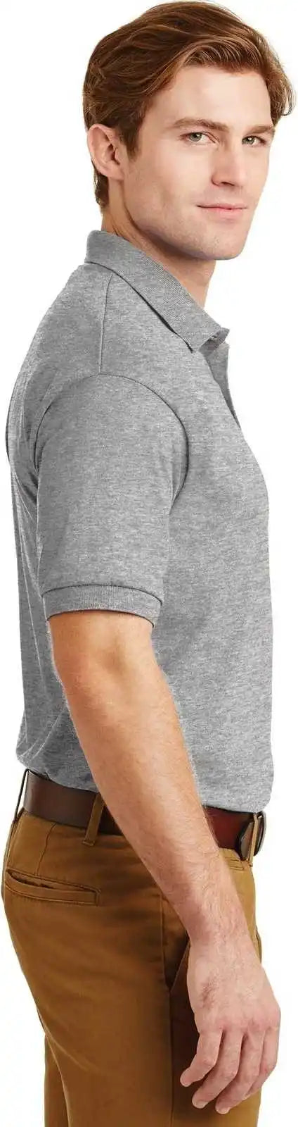 Gildan 8800 Dryblend 6 Ounce Jersey Knit Sport Shirt Gray