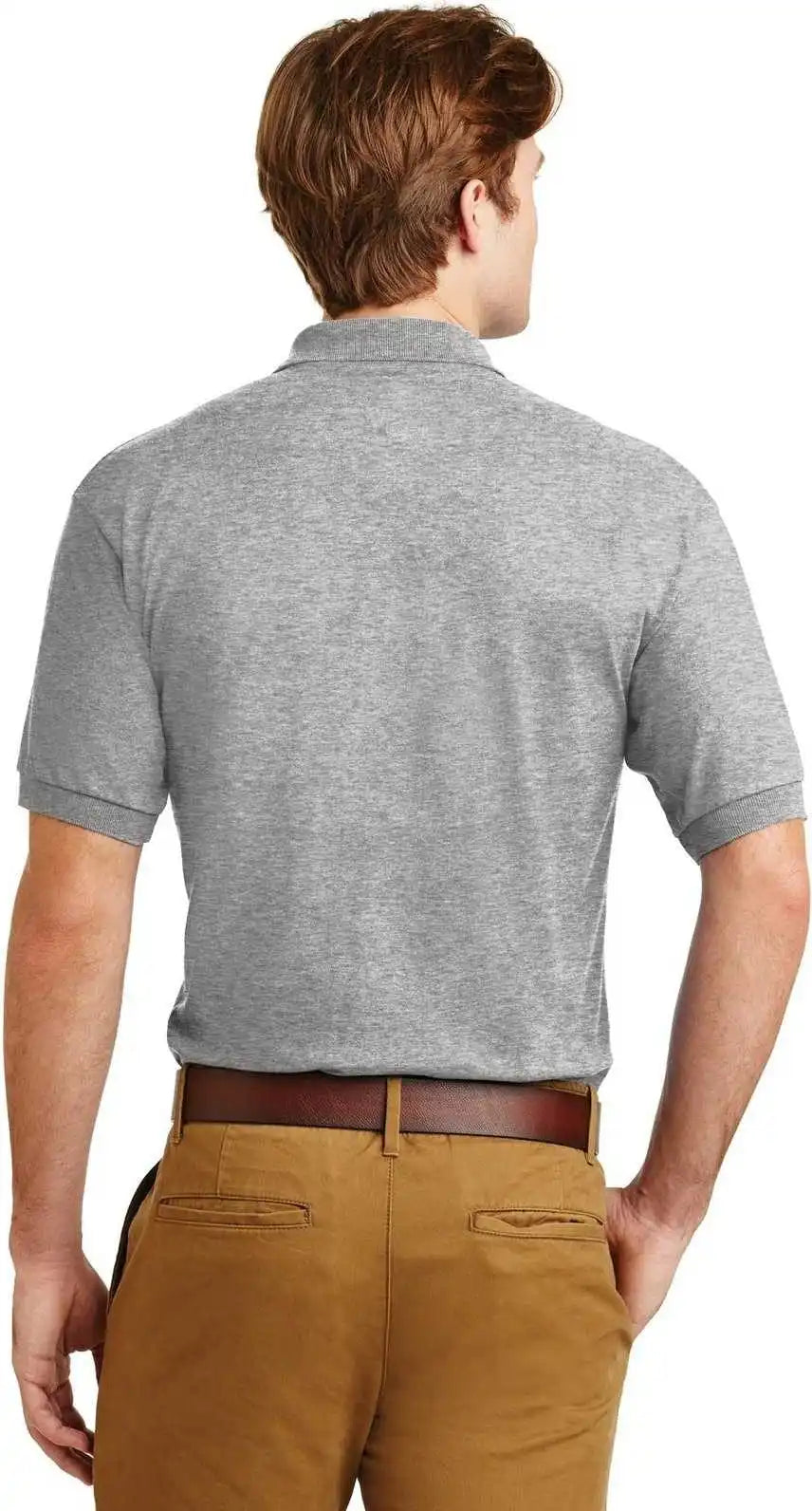 Gildan 8800 Dryblend 6 Ounce Jersey Knit Sport Shirt Gray