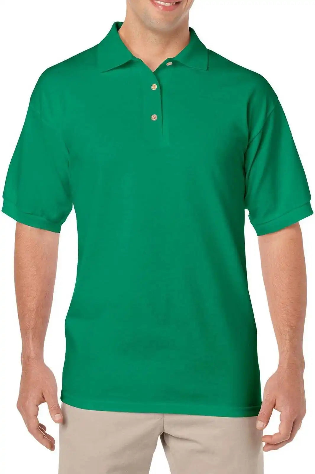 Gildan 8800 Dryblend 6 Ounce Jersey Knit Sport Shirt Kelly Green
