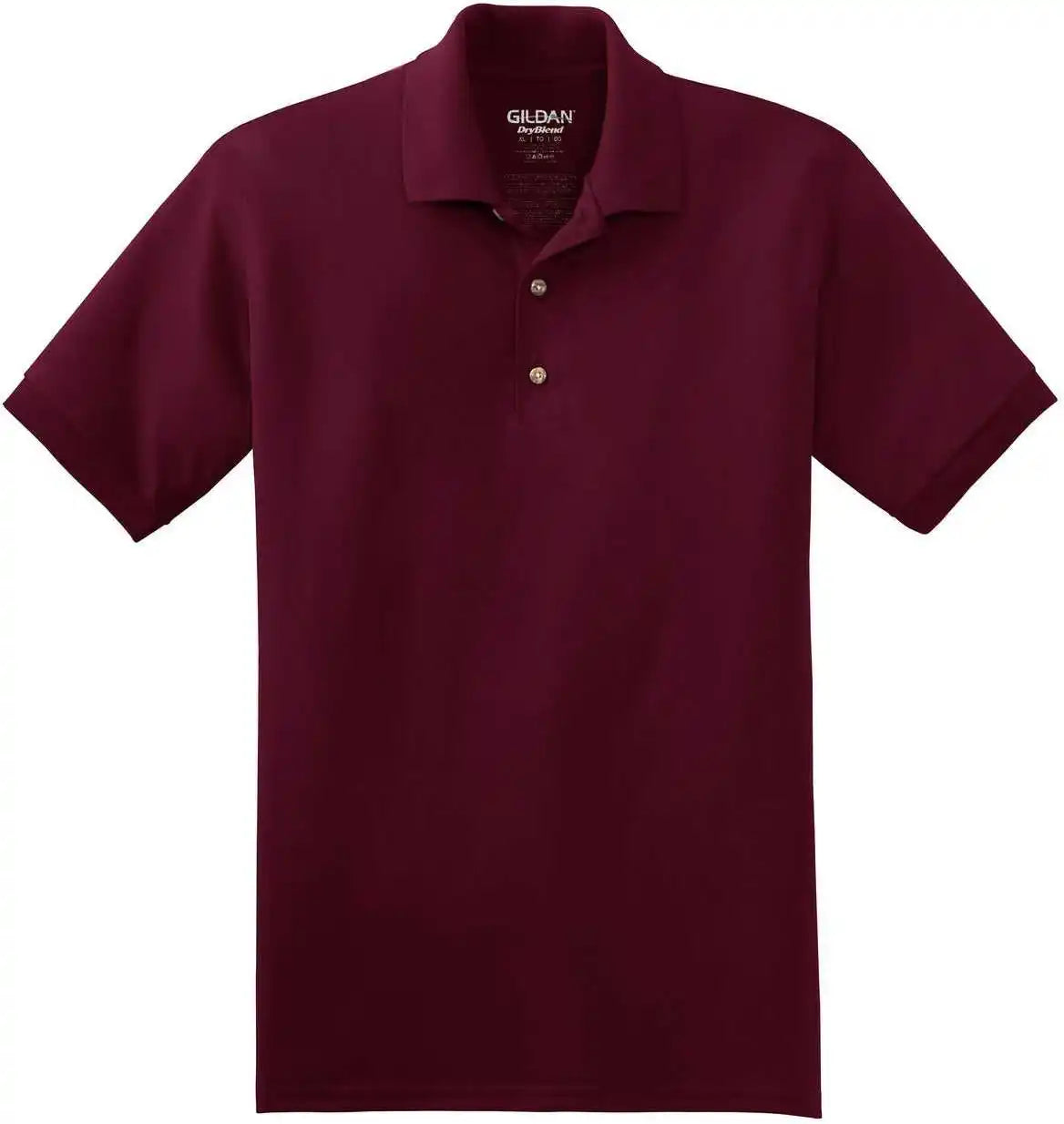 Gildan 8800 Dryblend 6 Ounce Jersey Knit Sport Shirt Maroon