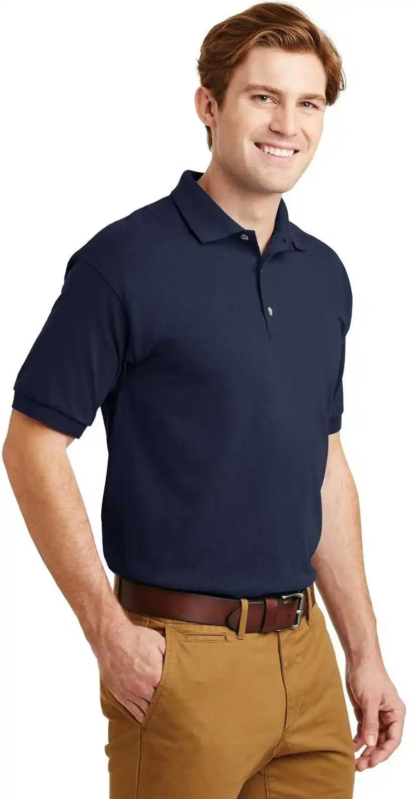 Gildan 8800 Dryblend 6-ounce Jersey Knit Sport Shirt - Navy