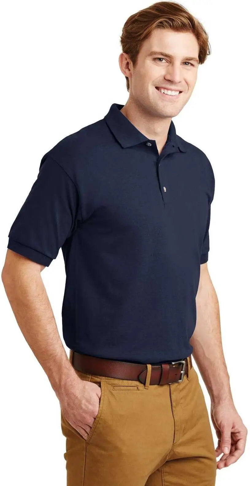Gildan 8800 Dryblend 6-ounce Jersey Knit Sport Shirt - Navy