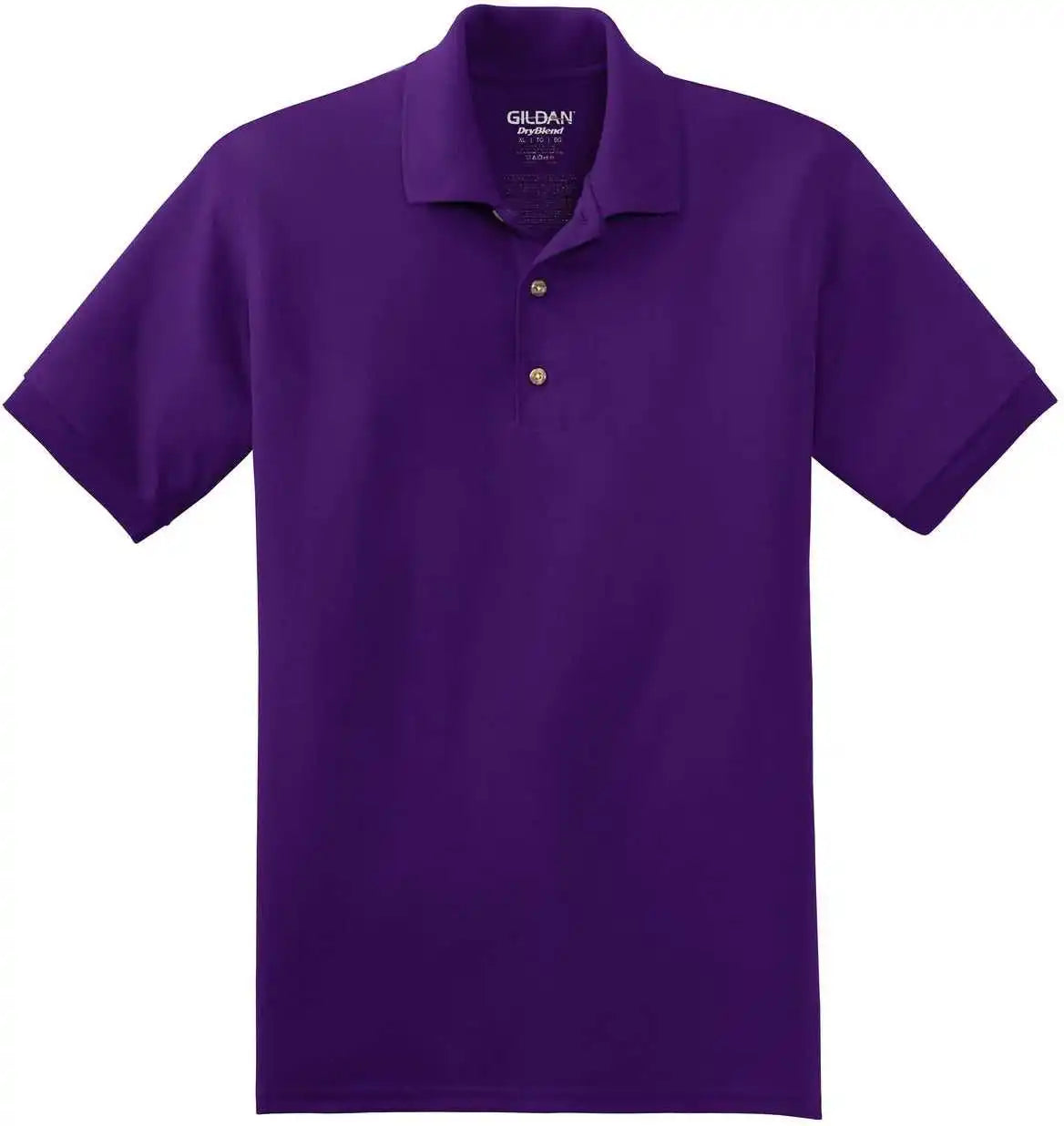Gildan 8800 Dryblend 6 Ounce Jersey Knit Sport Shirt Purple
