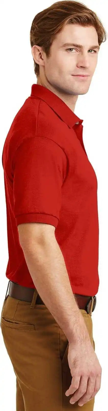 Gildan 8800 Dryblend 6 Ounce Jersey Knit Sport Shirt Red