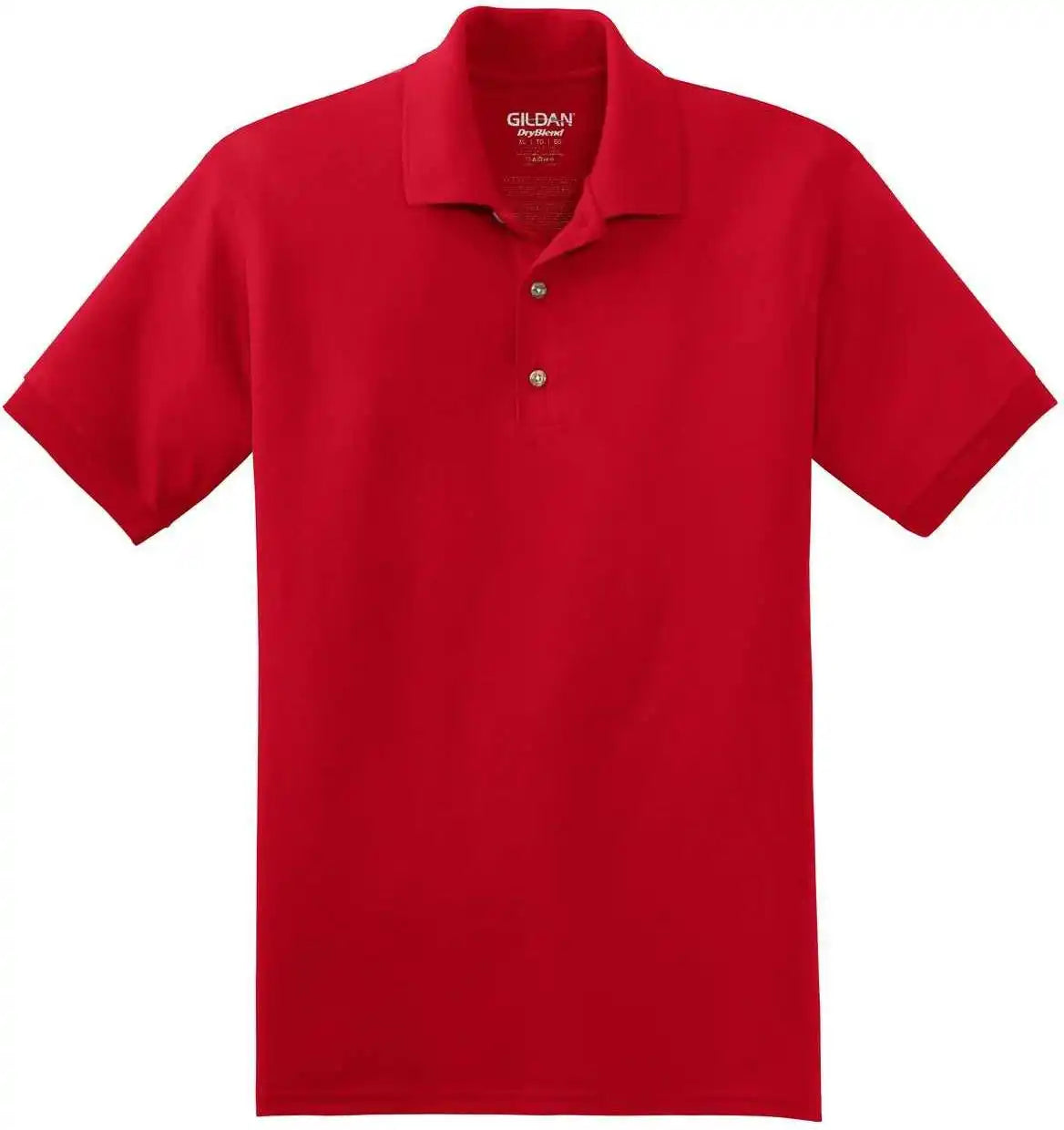Gildan 8800 Dryblend 6 Ounce Jersey Knit Sport Shirt Red