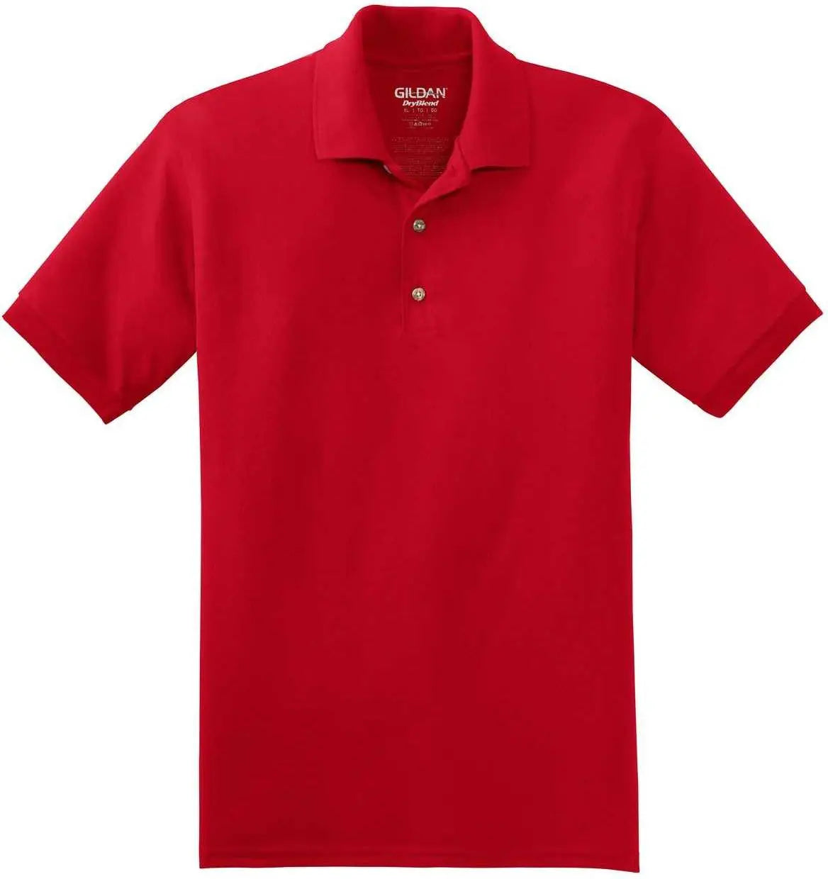 Gildan 8800 Dryblend 6-ounce Jersey Knit Sport Shirt - Red