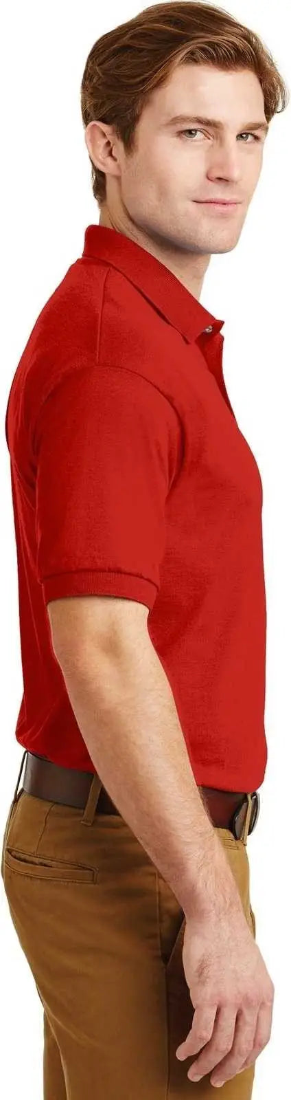 Gildan 8800 Dryblend 6-ounce Jersey Knit Sport Shirt - Red