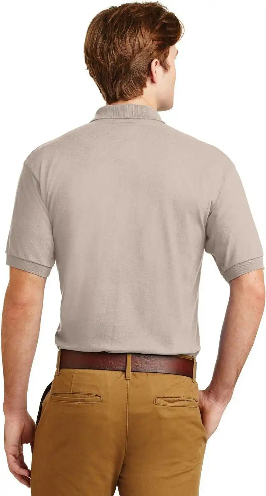 Gildan 8800 Dryblend 6 Ounce Jersey Knit Sport Shirt Sand