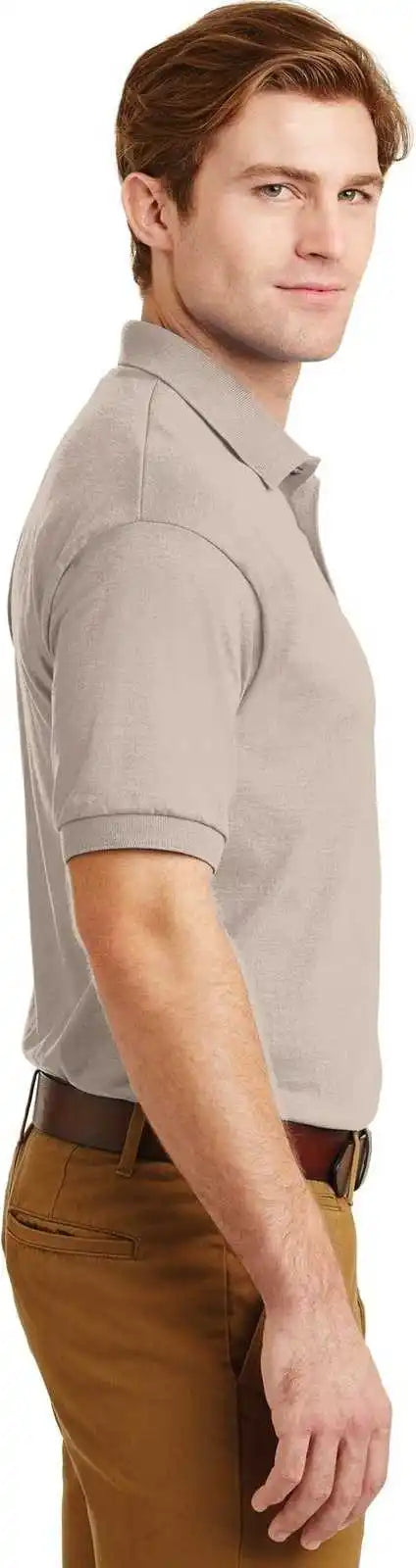 Gildan 8800 Dryblend 6 Ounce Jersey Knit Sport Shirt Sand