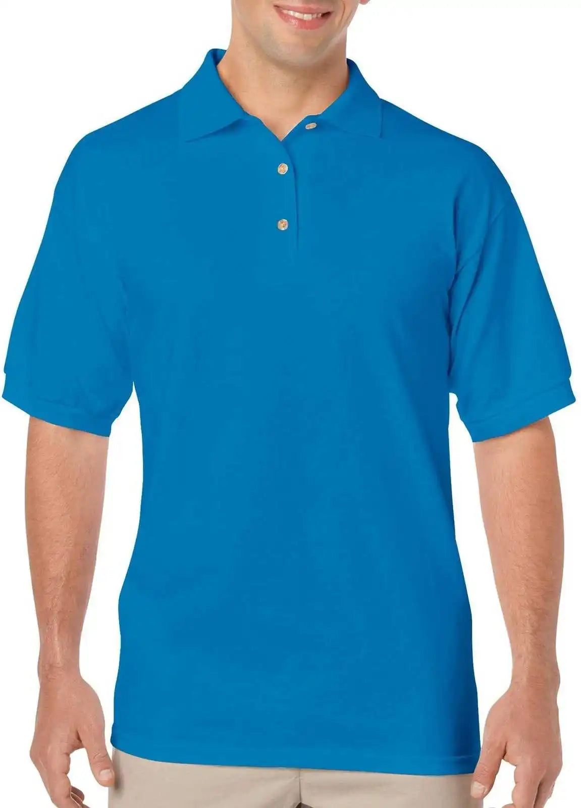 Gildan 8800 Dryblend 6 Ounce Jersey Knit Sport Shirt Sapphire