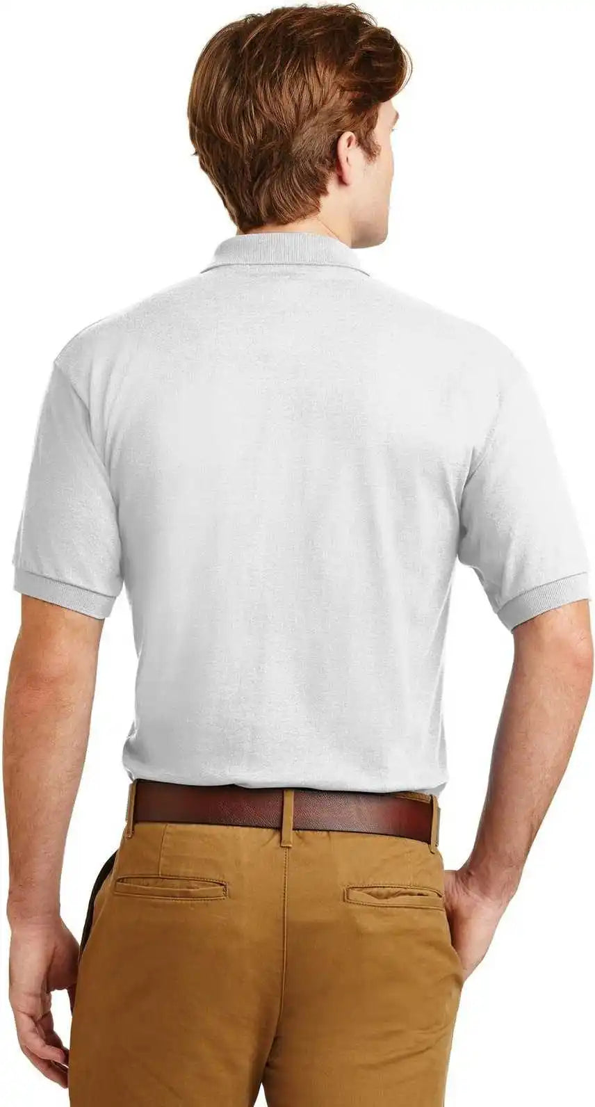 Gildan 8800 Dryblend 6-ounce Jersey Knit Sport Shirt - White