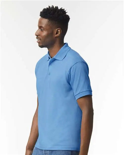Gildan 8800 Dryblend Jersey Polo - Carolina Blue