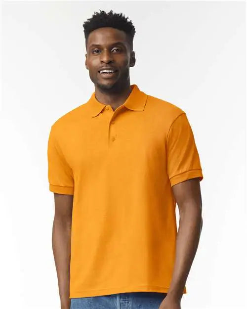 Gildan 8800 Dryblend Jersey Polo - Gold