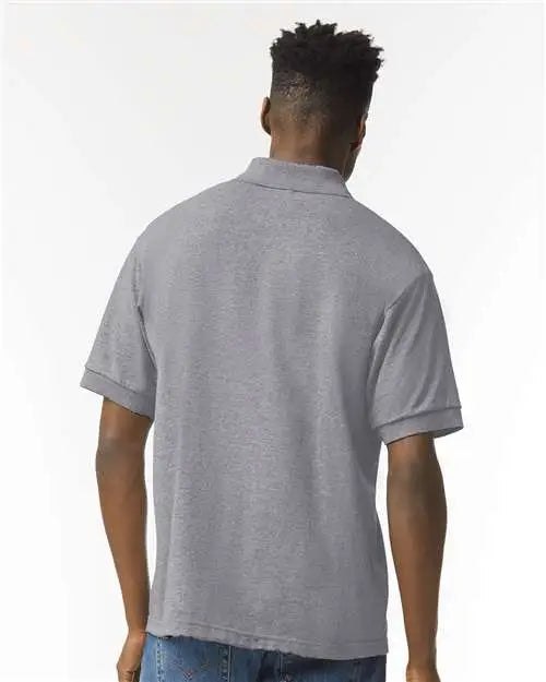 Gildan 8800 Dryblend Jersey Polo - Graphite Heather