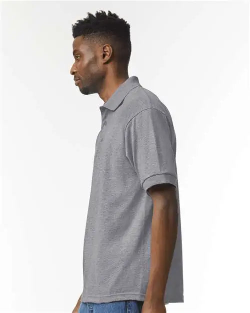 Gildan 8800 Dryblend Jersey Polo - Graphite Heather