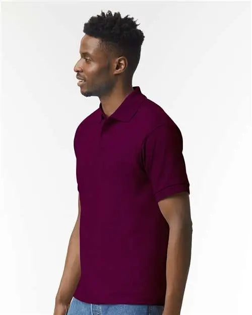 Gildan 8800 Dryblend Jersey Polo - Maroon