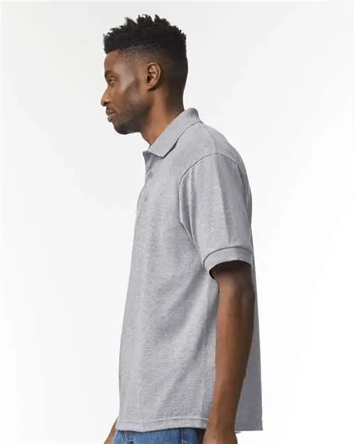 Gildan 8800 Dryblend Jersey Polo - Sport Gray