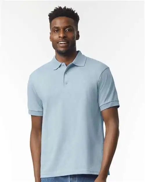 Gildan 8800 Dryblend® Jersey Polo - Light Blue