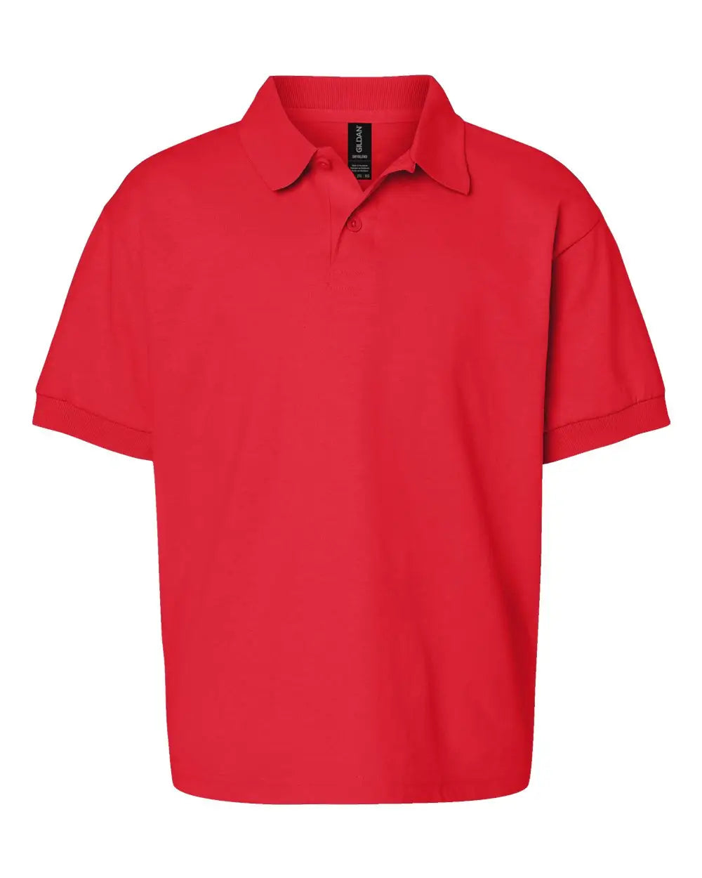 Gildan 8800b Dryblend® Youth Jersey Polo - Red - s
