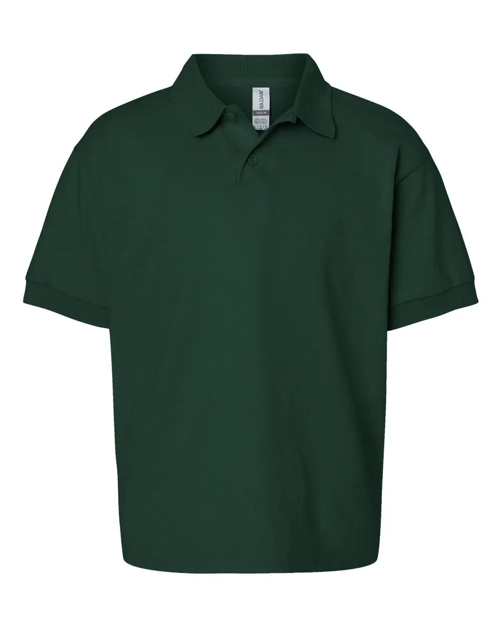 Gildan 8800b Dryblendâ Youth Jersey Polo - Forest Green